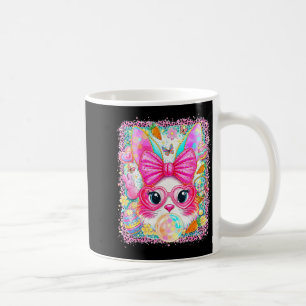 Mug Lapin de Pâques heureux visage de lapin mignon sou