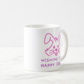 Mug Lapin de Pâques Joyeux (Devant droit)
