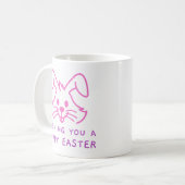 Mug Lapin de Pâques Joyeux (Devant gauche)