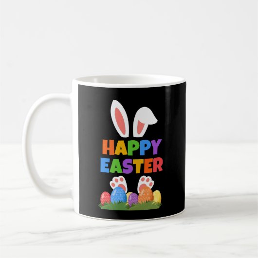 Mug Lapin de Pâques joyeux  (Gauche)