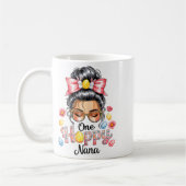 Mug Lapin de Pâques joyeux Léopard Bun Messy One Hoppy (Gauche)