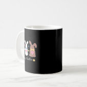 Mug Lapin de Pâques Joyeux Visage de Lapin Drôle de Jo (Devant gauche)