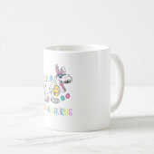 Mug Lapin de Pâques Oeuf de Dinosaure A Saurus TRex En (Devant droit)