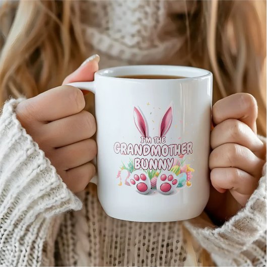 Mug Lapin de Pâques Oreilles et pieds grand-mère