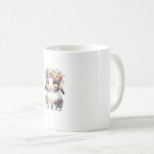 Mug Lapin de Pâques pour femmes filles - Fleur de Lapi (Devant droit)