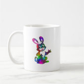 Mug lapin de pâques psychédélique (Gauche)