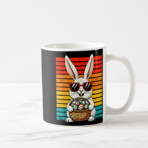 Mug Lapin de Pâques Rétro Joyeuses Panier Œufs Garçon 