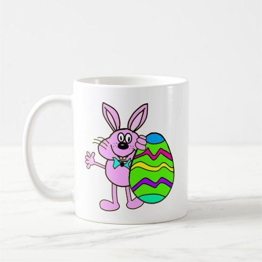 Mug lapin de Pâques sac d'épicerie (Gauche)