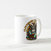 Mug Lapin de Pâques Steampunk (Devant droit)