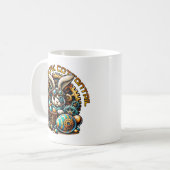 Mug Lapin de Pâques Steampunk (Devant gauche)