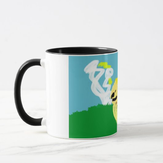 Mug Lapin de printemps (Gauche)