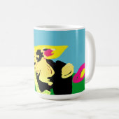 Mug Lapin de printemps (Devant droit)