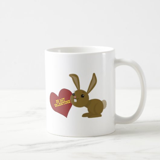 Mug lapin de valentine (Droite)