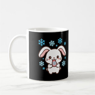 Mug Lapin d'hiver Neige Noël