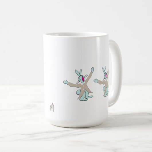 Mug Lapin d'or (Devant droit)