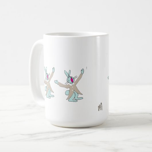 Mug Lapin d'or (Devant gauche)