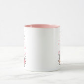 Mug Lapin doux et fleurs (Centre)