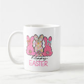 Mug Lapin drôle Coquette Bow Amoureux de lapins Joyeus (Gauche)