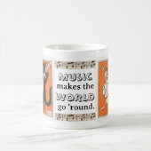 Mug Lapin et chat dansants musicaux (Centre)