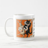 Mug Lapin et chat dansants musicaux (Gauche)