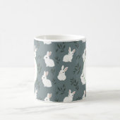 Mug Lapin et Oeufs Floral (Centre)