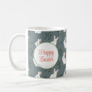 Mug Lapin et Oeufs Floral