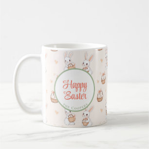 Mug Lapin et Oeufs Floral