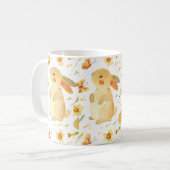 Mug Lapin et papillons de Pâques (Devant gauche)