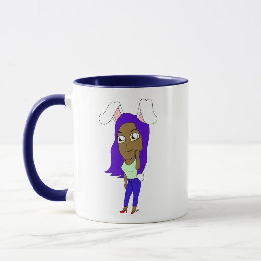 Mug Lapin fille Chibi (Gauche)
