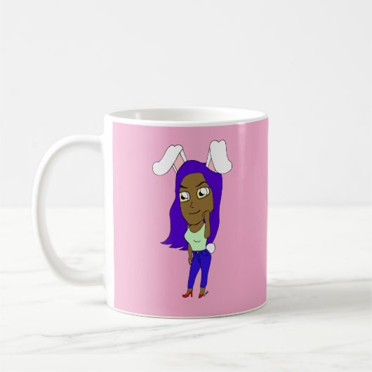 Mug Lapin fille Chibi (Gauche)