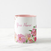 Mug Lapin floral rose  (Centre)