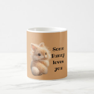 Mug Lapin flou : Certains lapins t'aiment