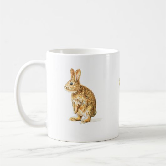 Mug Lapin Fluffy - (Gauche)