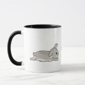 Mug Lapin gris (Gauche)