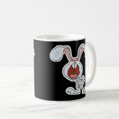 Mug lapin hurlant (Devant droit)