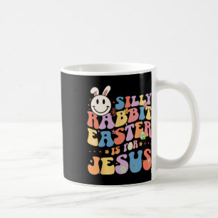 Mug Lapin idiot Pâques est pour Jésus Mignon lapin Chr