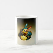 Mug lapin jouet et oeuf jaune pâle (Centre)