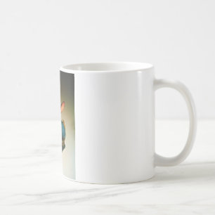 Mug lapin jouet et oeuf jaune pâle