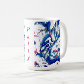 Mug Lapin Lapin Bleu (Devant droit)