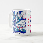 Mug Lapin Lapin Bleu (Devant gauche)