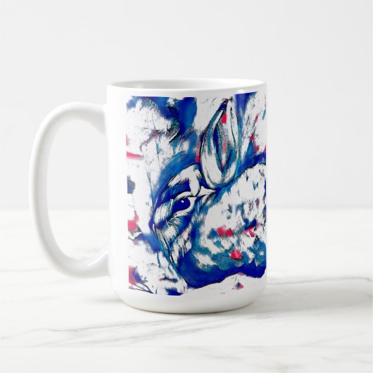Mug Lapin Lapin Bleu (Gauche)