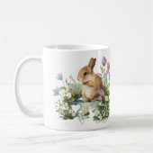 Mug Lapin lapin en pot de fleurs (Gauche)
