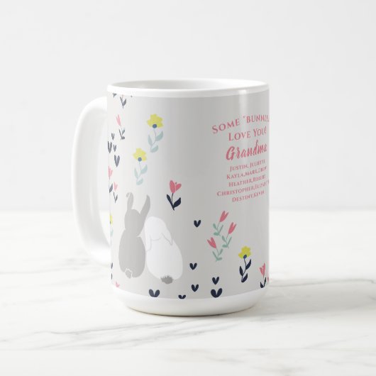 Mug Lapin Lapin, grand-mère des petits-enfants (Devant gauche)