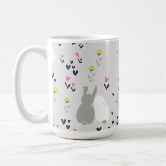 Mug Lapin Lapin, grand-mère des petits-enfants (Gauche)
