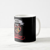 Mug Lapin Lover | Le lapin est ma Saint Valentin (Devant droit)