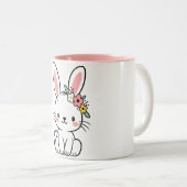 Mug lapin mignon (Devant droit)