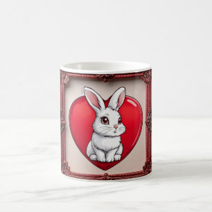 Mug Lapin mignon avec cœur