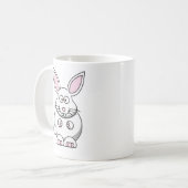 Mug Lapin mignon et coloré (Devant gauche)
