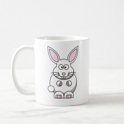 Mug Lapin mignon et coloré (Gauche)