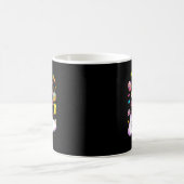 Mug Lapin mignon visage de léopard coquette bow six (Centre)